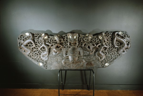 House lintel,a fine late example of carving with stone tools