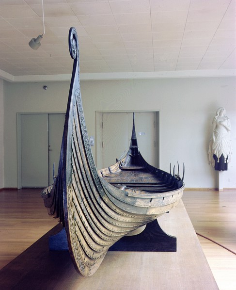 Model of the Oseberg Ship