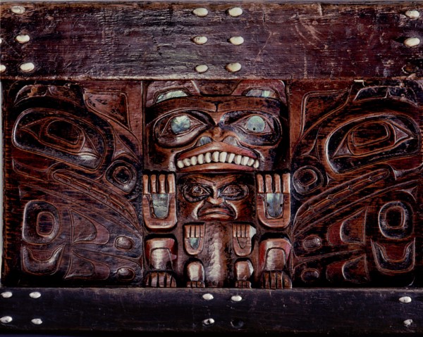 Telescope box used to store family treasures