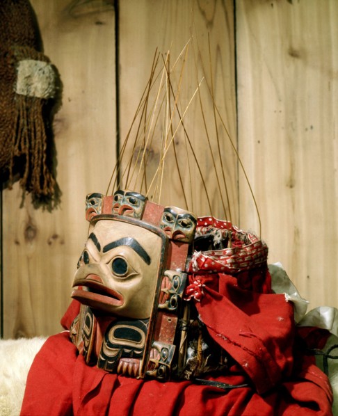 Mask/headdress from the Treasure House of Gitanmaks village