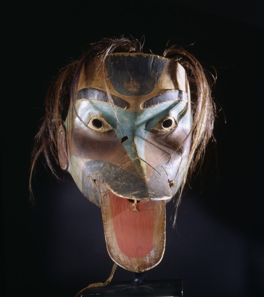 Humanoid bird mask