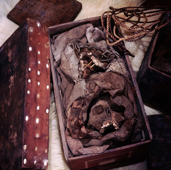 A shamans burial