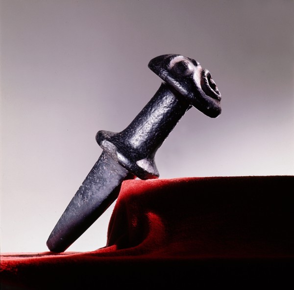 On rare occasions slaves taken by the Kwakiutl were dispatched with ceremonial slave killers such as this