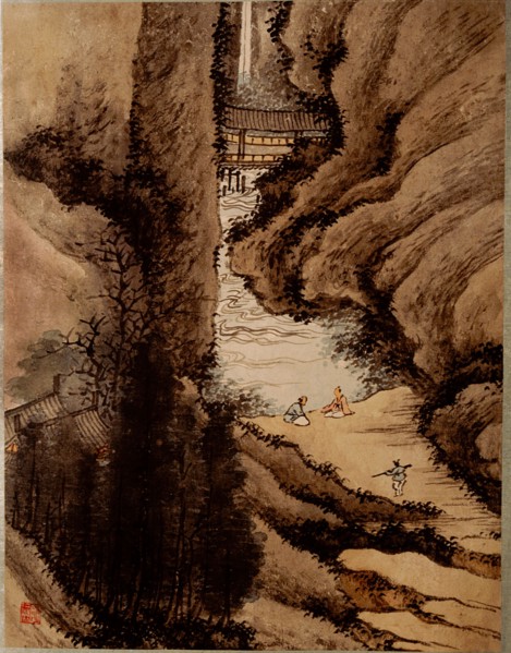 Album painting by an unknown artist