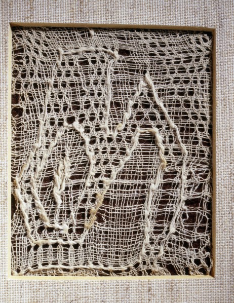 A section of Chancay lace work