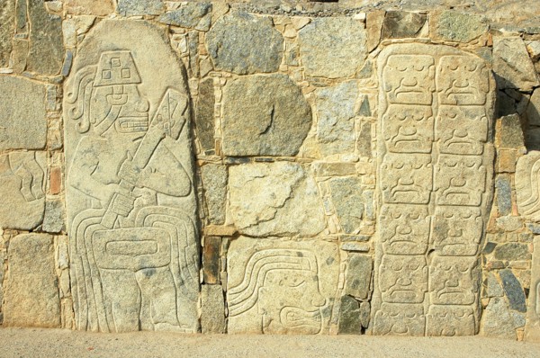 The site of Cerro Sechin was discovered in 1937