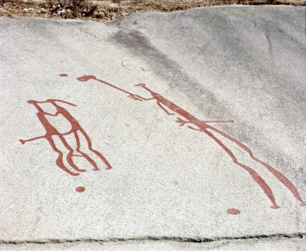 Vitlycke is one of the largest surfaces of rock carvings in the whole of Scandinavia