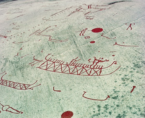 One of the most popular single motifs in rock carving is the ship, often highly decorated and manned with rowers