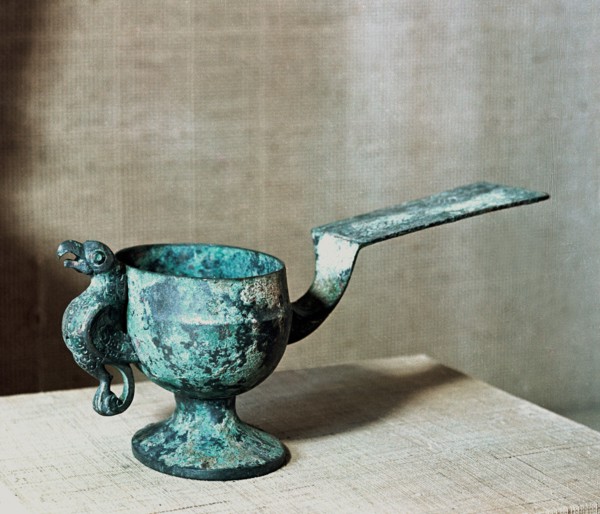 Libation cup