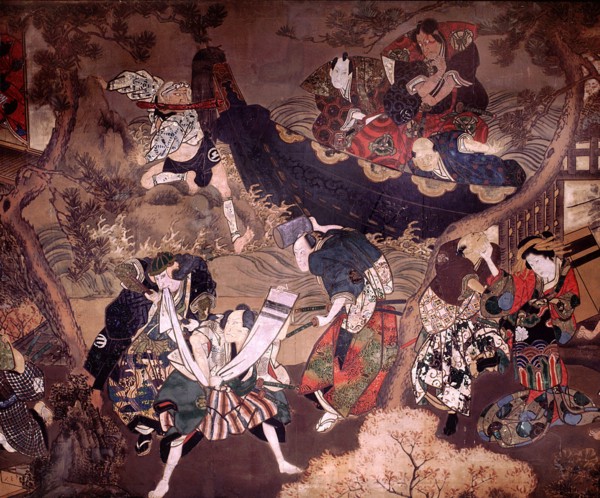 Poster for Kabuki theatre