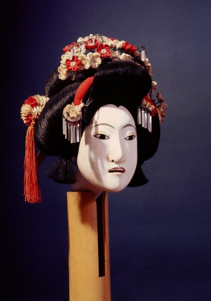 Bunraku   puppet head