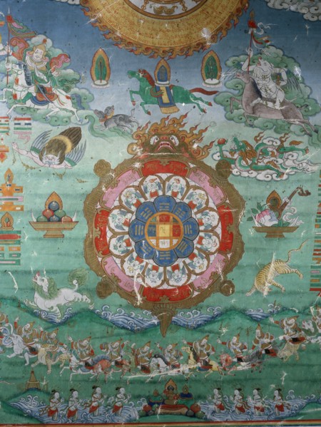 Divination thangka