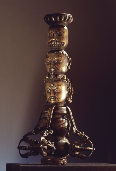 Head of a ritual staff, khatvanga