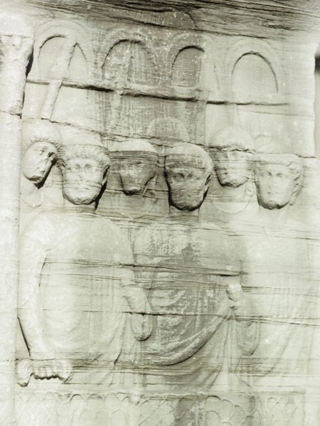 The reliefs on the base of the obelisk erected by Theodosius I show the emperor at the circus with his court, guards and other spectators