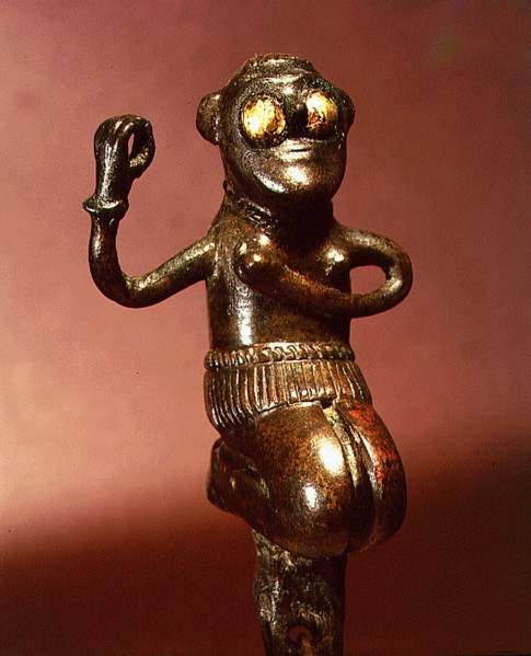 Small figure of a woman