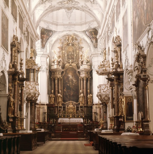 The church at Salzburg Castle