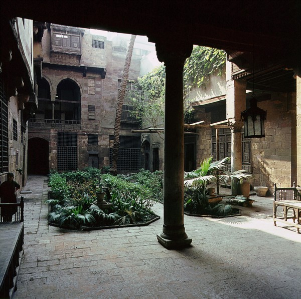 Courtyard of a house in Cairo built for a high military official, possibly an Ottoman
