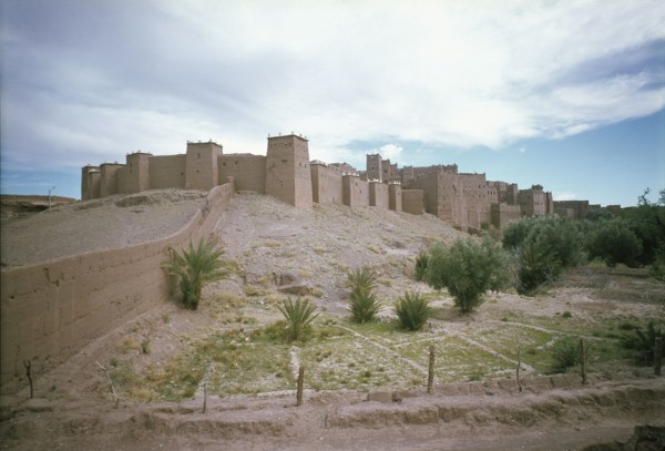 Berber kasbah in the Atlas Mountains