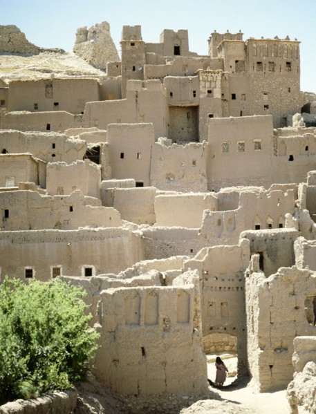 Ait Ben Haddou - the original approach and entrance
