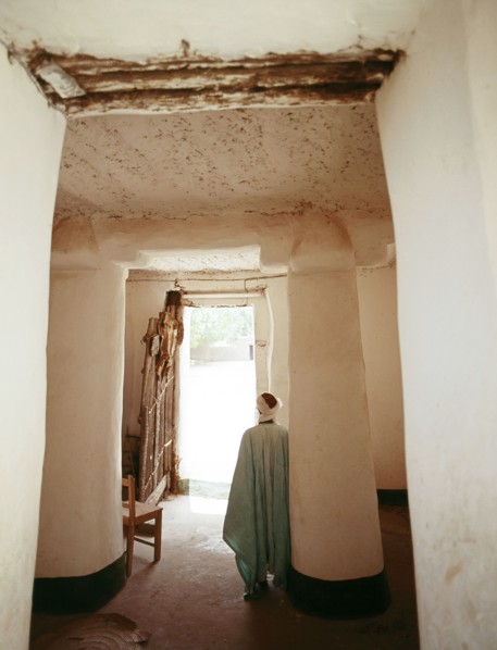 An interior view of the palace of the Emir of Argungu on the Kebbi River, one of the many emirates established within the sultanate of Sokoto by the Fulani 'jihad' of Uthman dan Fodio