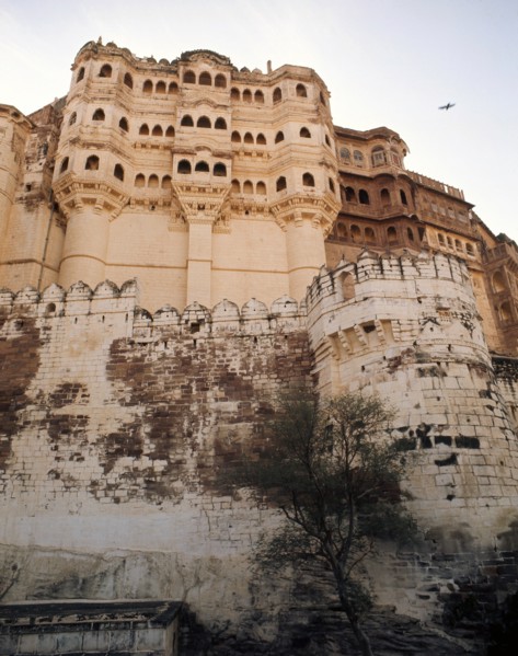 The city of Jodhpur, Rajasthan founded in 1459 by Rao Jodha, a Rajput chief
