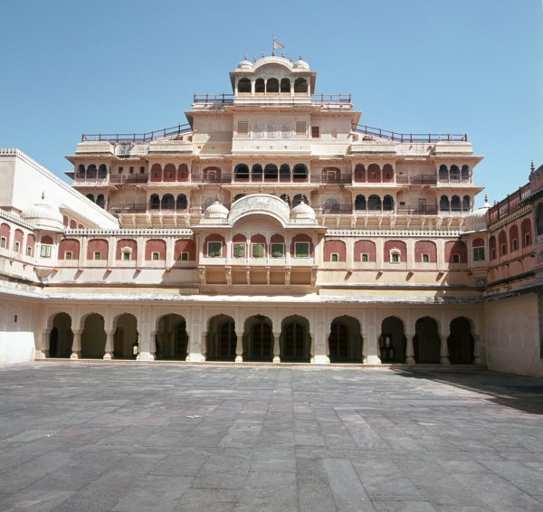 The Palace in Jaipur, the capital city of the state of Rajasthan