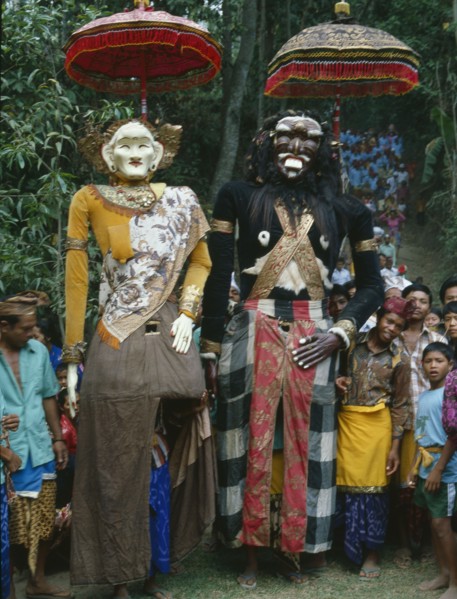 The Balinese version of Hinduism has an elaborate calender of festivals associated with each major temple