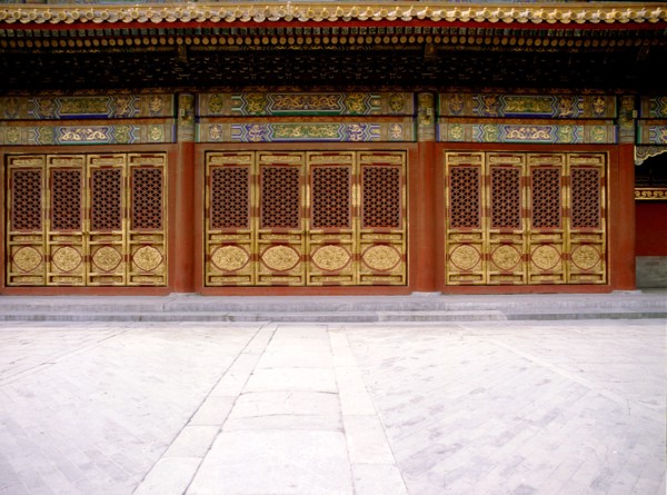 Gilded doors, Forbidden City
