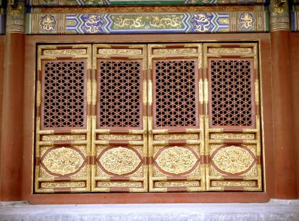 Gilded doors, Forbidden City