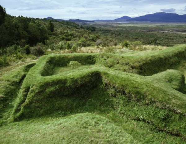 Te Porere Redoubt, south of Lake Taupo