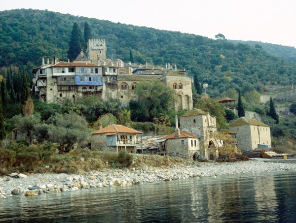 The monastery of Dochiariou, Mount Athos