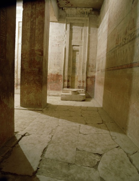 Interior of the Tomb of Ty