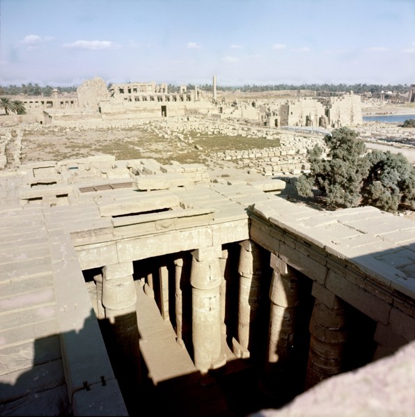 View of Karnak from the top of a pylon