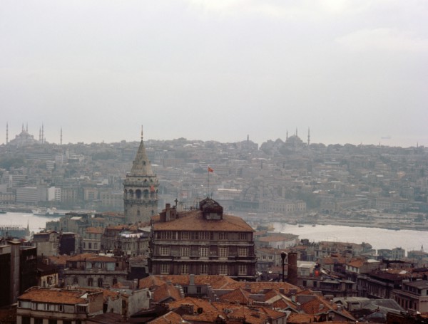 Islamic minarets and domes are prominent features of the skyline of Istanbul, the city founded by Constantine