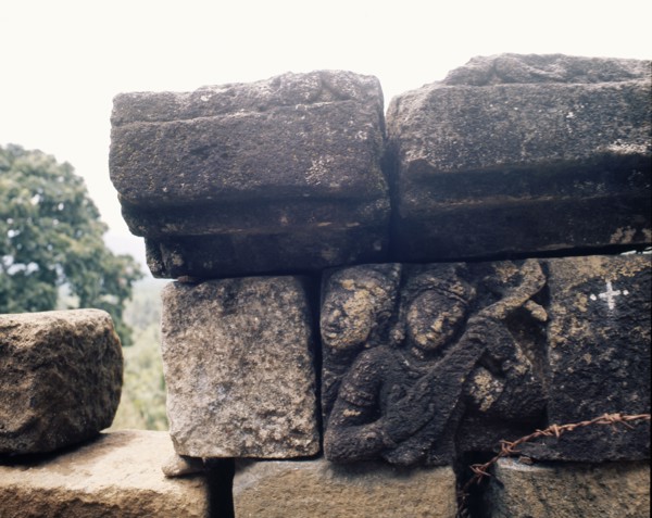 The reliefs on the terraces of Borobudur depict scenes from the life of the Buddha