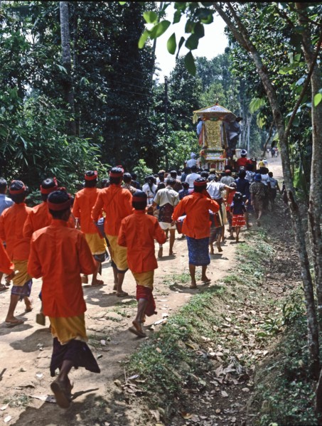 Cremations are elaborate ceremonies held days or months after death when the necessary expense can be met and an auspicious date chosen
