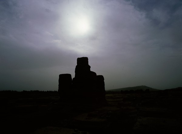 The ruins of Jiaohe City