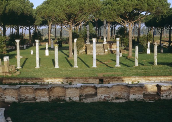 Reconstructed theatre at Ostia