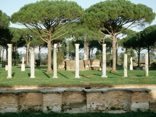 Reconstructed theatre at Ostia