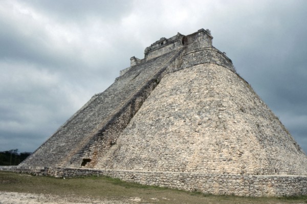 The 'Pyramid of the Magician' at Uxmal