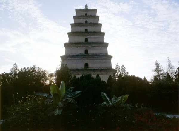 The Great Goose Pagoda, a rare example of original Tang dynasty architecture