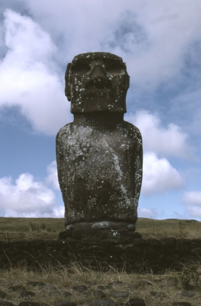 Moai statue