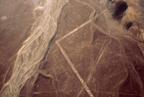 Used for rituals probably related to astronomy, the Nazca geoglyphs covering an area of around 400 square miles, are visible only from the air