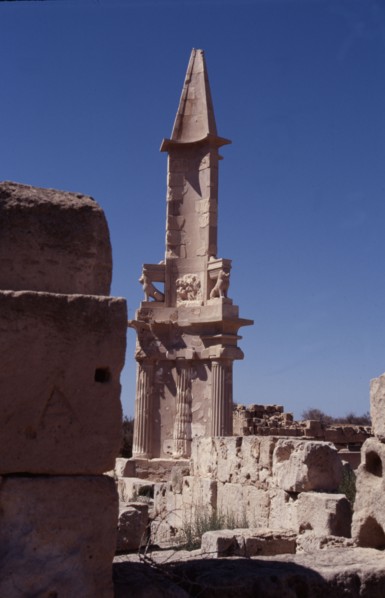 Punic monument in Sabratha