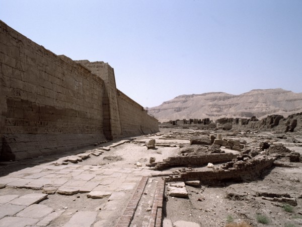 The mortuary temple of Ramesses III at Medinet Habu