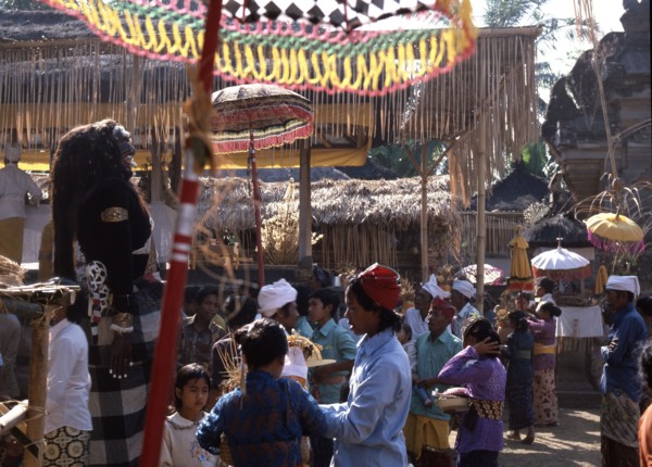 The Balinese version of Hinduism has an elaborate calender of festivals associated with each major temple