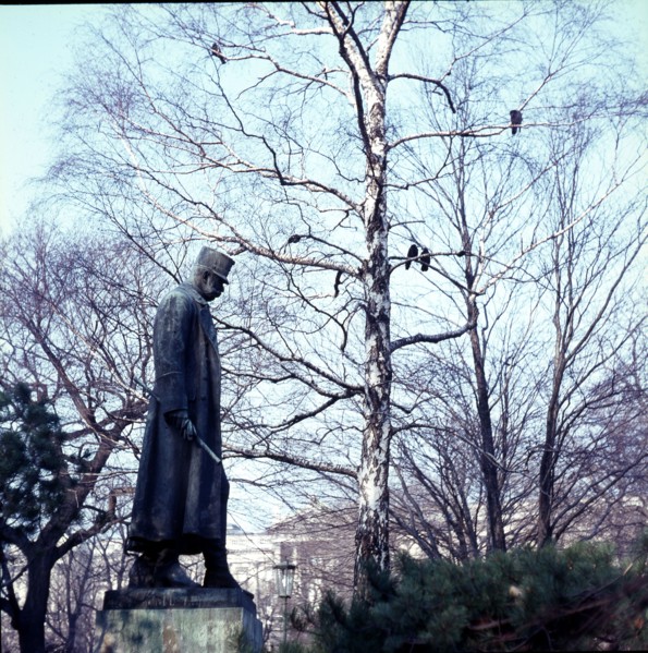 Monument to Emperor Franz Joseph I in the Burggarten