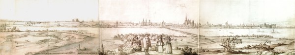 Drawing by the Bohemian artist Vaclav Hollar (13/7/1607   25/3/1577)