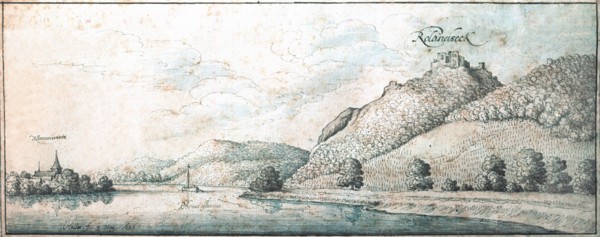 Drawing by the Bohemian artist Vaclav Hollar (13/7/1607   25/3/1577)