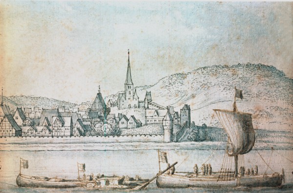 Drawing by the Bohemian artist Vaclav Hollar (13/7/1607   25/3/1577)